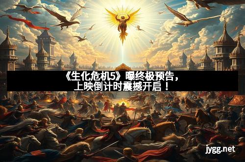 《生化危机5》曝终极预告，上映倒计时震撼开启！